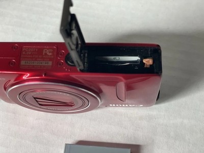 Canon PowerShot SX600 HS 16MP Digital Camera w/18x Zoom Red