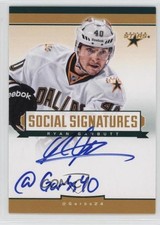 2013-14 Panini Titanium Social Signatures Ryan Garbutt #SS-RG Auto 0c2