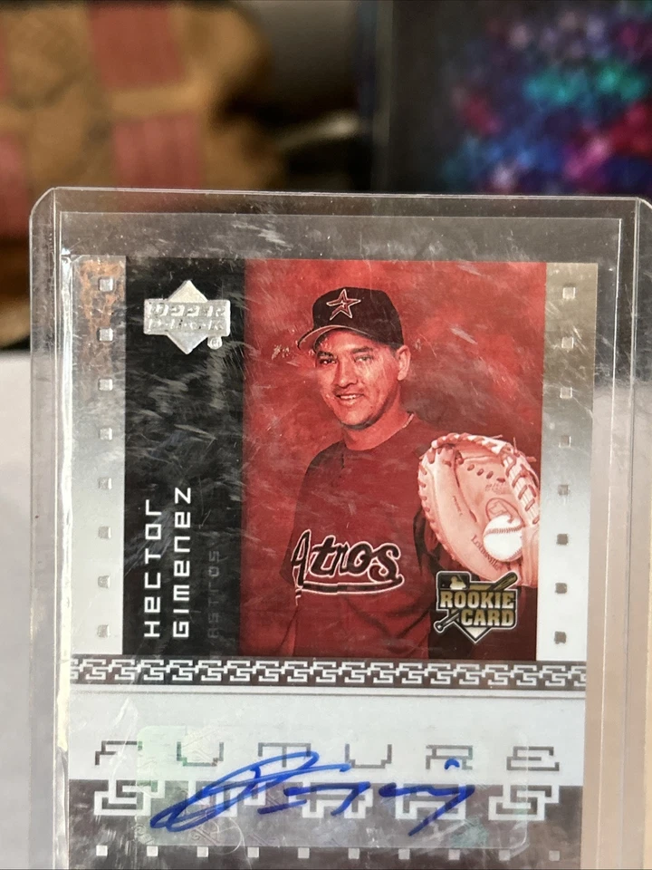 Héctor Giménez 2007 Upper Deck Future Stars Clear Path to Greatness Auto #143 Foto 3 de 4
