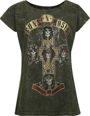 Guns N' Roses T-Shirt Damen Destruction multicolor Band-Merch, Bands