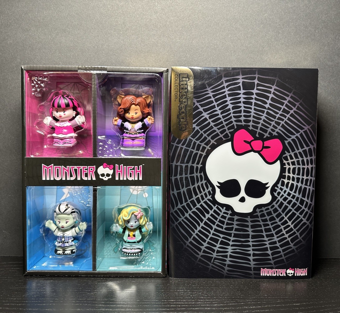 Little People Collector Monster High Mattel Creations Exclusive 4 Pack NEW