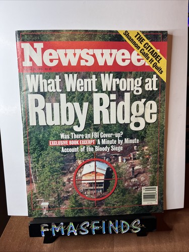 W8 1995 What Went Wrong At RUBY RIDGE Zeitungskiosk NEWSWEEK Magazin
