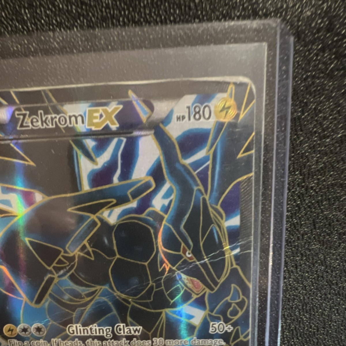 Pokémon Zekrom EX 97/99 Next Destinies Ultra Rare Full Art Holo