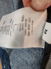 Authentic Givenchy red logo denim trucker17F1006469 Denim Jacket...