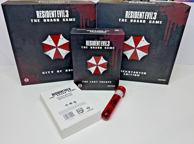 Resident Evil 3: The Board Game Kickstarter Exclusive inkl. Erweiterungen Capcom