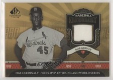 2006 SP Legendary Cuts Baseball Chronology Materials Bob Gibson #BC-BG HOF n1u