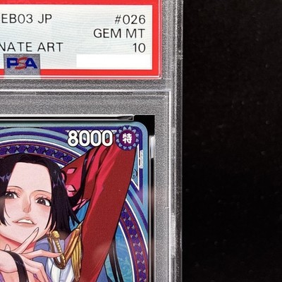 PSA 10 Boa Hancock EB03-026 SP Alt Art SR Heroines Edition One