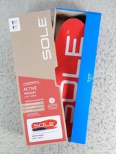 SOLE Active Medium Moldable Orthopedic Insoles Pain Relief Mens 10 Womens 12
