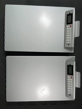 Metal Clipboard Case With Storage Box Form Holder Self-Locking and calculator