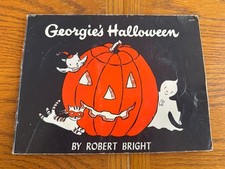 Vintage 1958 Georgie s Halloween Illustrated Paperback Classic Book