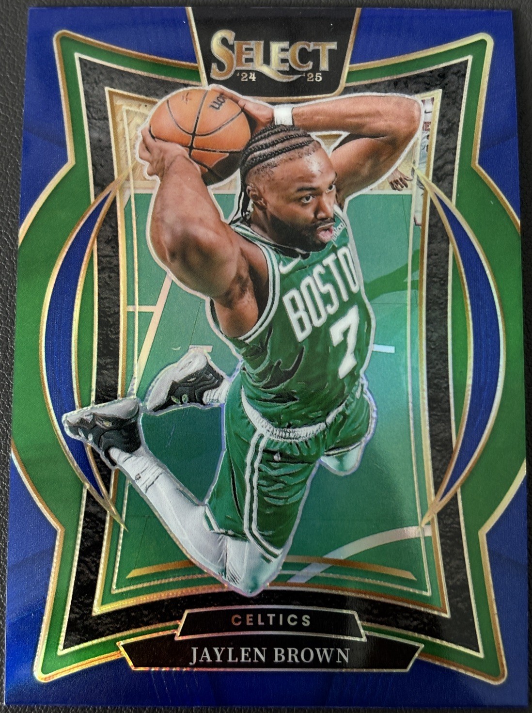 2024-25 Panini Select BLUE Prizm Jaylen Brown #29 Boston Celtics Card! A47