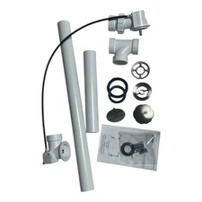 KOHLER K-7213-BV Clearflo Cable 1-1/2" PVC Bath Drain -With Overflow