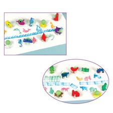 Learning Advantage Land and Sea Stamps - Set of 20