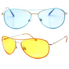 NEW Round Aviator Sunglasses Classic Men Women Designer Style FREE shipping
