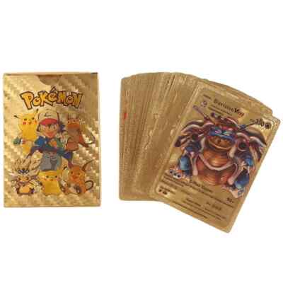 55x Pokémon Karten DE   Gold/Silber/Schwarz   VMAX GX EX   Sammlung Neu