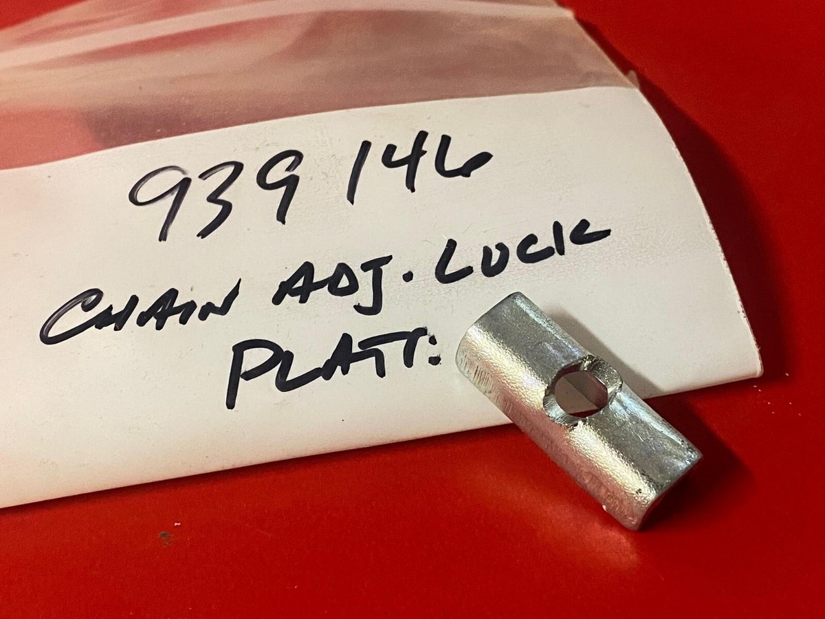 HODAKA • NOS 939146 Chain Adjuster Plate 93A 93B Ace 100 Super Rat