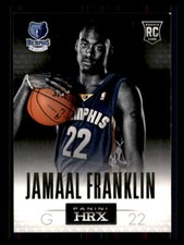 2013 Basketball Panini HRX Jamaal Franklin Memphis Grizzlies #10 RC