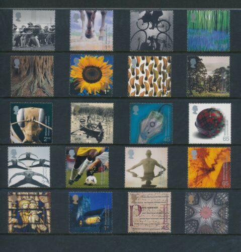 GB 2000 Commemorative Year set Unmounted Mint + M/S - Picture 2 of 4