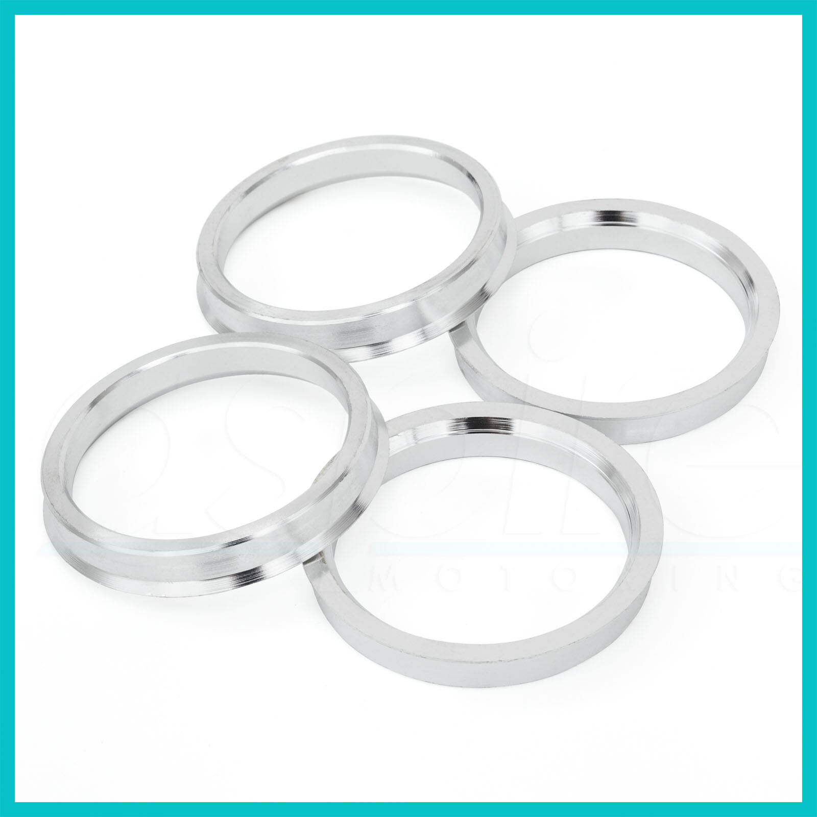 4 Aluminum Hub Centric Rings 73.1 to 67.1mm Hubcentric Ring 73 67