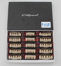 Willi Geller Creapearl Frontzähne 15 Garnituren C2 NEU Art. Nr. P-128