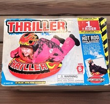 Sportstuff 31  Thriller Hot Rod Snow Tube Inflatable Toy Outdoor Winter Sports
