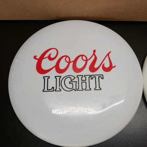 Beer Branded No Slip Grip Frisbees Flying Disk Lot of 4 coors light dos equis - Picture 4 of 6