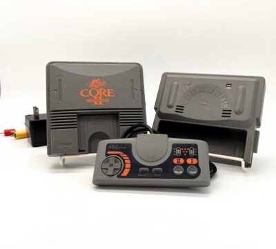 Manette NEC PC Engine Core Grafx II - Import Japon, Occasion, Couleur Grise
