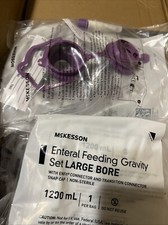 30 McKesson Enteral Feeding Large Bore 1200mL Gravity Feed Bags - Best Buy 2029