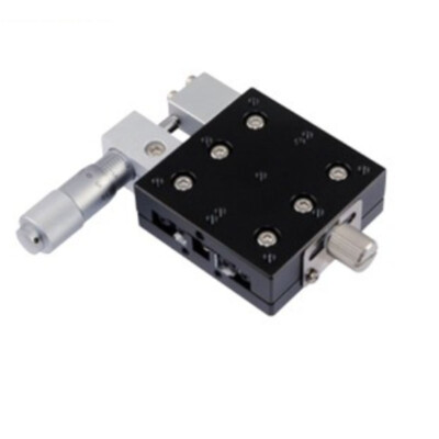 X-Axis 50X50mm Manual Linear Bearings Stage Trimming Platform Slider Bearing 44N