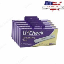 New U Check Pregnancy Tests/Prueba De Embarazo Lot 99 Accurate
