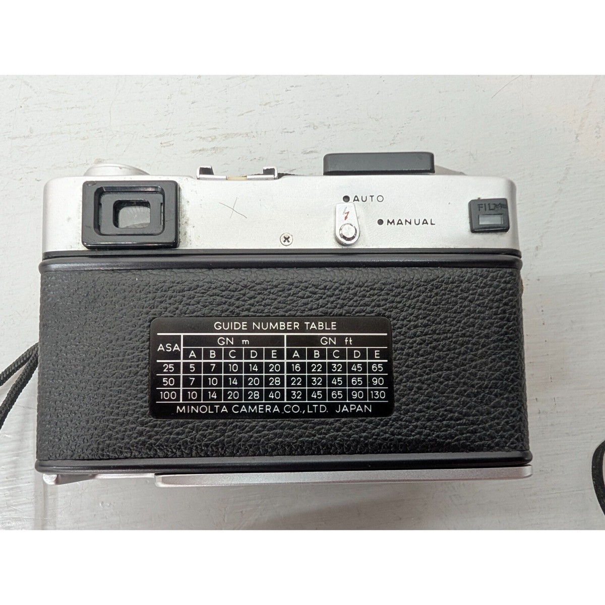 【美品】minolta AL-E ROKKOR-QF 1:1.8 f=40mm Minolta Minoltina-S Rangefinder Camera Rokkor QF 1:1.8 f