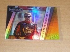 2010 Press Pass STEALTH RACING STEVE WALLACE PURPLE 19/25 M8563