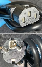 10A 250v 2 pin Power lead to kettle connector branded Well Shin 1.8m Long