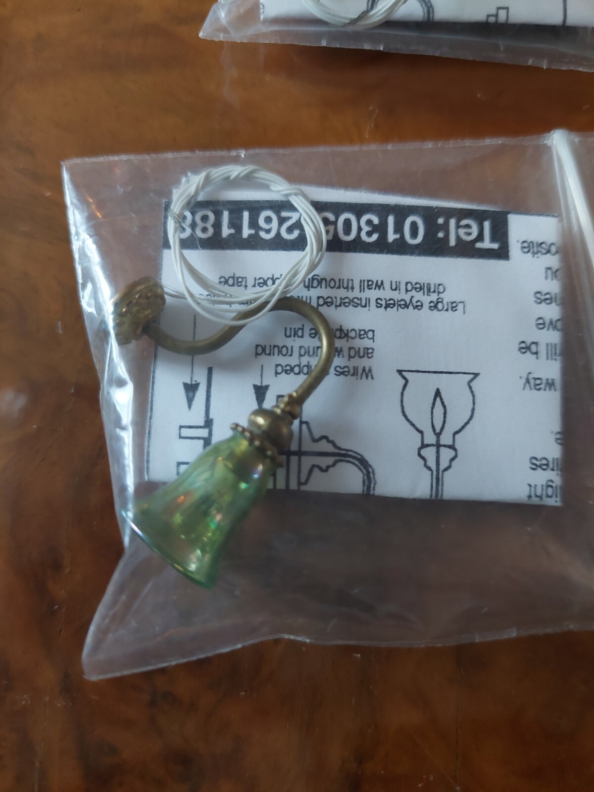 1/12 dolls house lights Wall Ceiling Fire + Surround Street light AC/AC