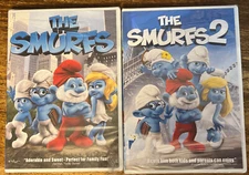 The Smurfs 1 & 2 Brand New Sealed DVDS