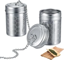 2 Pack Tea Infuser for Loose Tea, Extra Fine Mesh Tea Strainers Teapot Cups