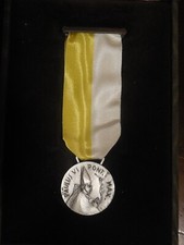 Vaticano medaglia ai benemeriti per Giubileo 1975 Paolo VI argento in astuccio