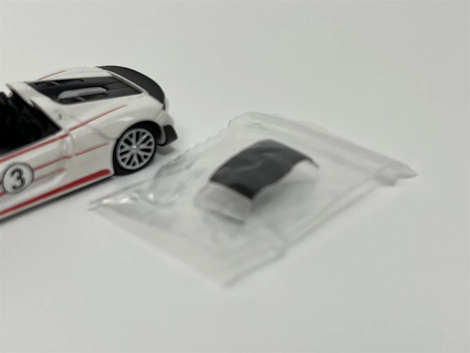 Porsche 918 Spyder Salisburgo Gara Design 2013 Bianco 1:87 Minichamps 870062137 - Immagine 3 di 4