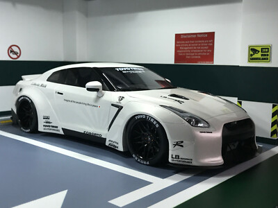 アディクション gtr ボディ Nissan GT-R R35 LB Liberty Walk 1/18 GT SPIRIT - GT125 | eBay
