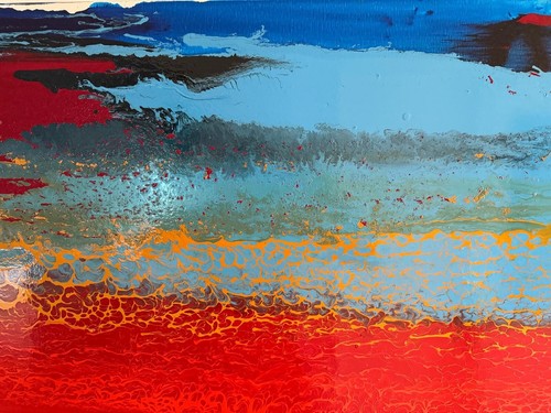 Cuadro Original 130X89 . GRAN FORMATO. Técnica mixta sobre lienzo. ESPECIAL . - Imagen 5 de 14