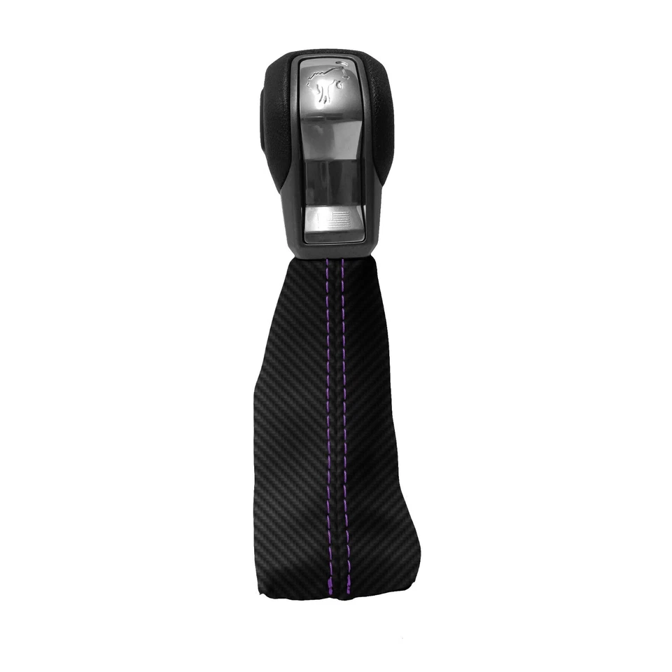 Крышка багажника с автоматическим переключением передач из углеродного волокна для Ford Bronco 2021 фиолетовая строчка - Изображение 2 из 4