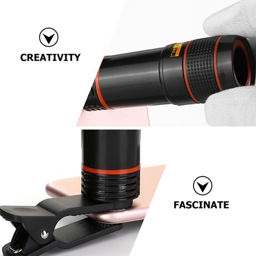 2pcs Outdoor Portable Phone Camera Lens Single Macro Lens Phone Lens With Clamps - Zdjęcie 8 z 12