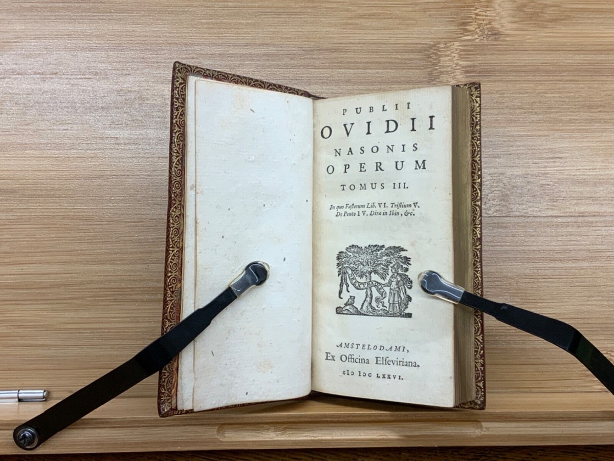 1676 Publii Ovidii Nasonis Operum - Tomus I-III, Elzevir Pub