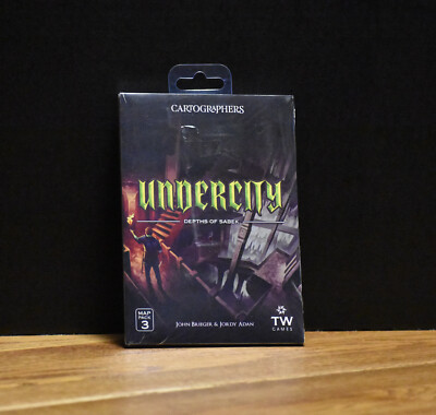 Thunderworks Games - Cartographers: Undercity: Depths of Sabek Map Pack 3