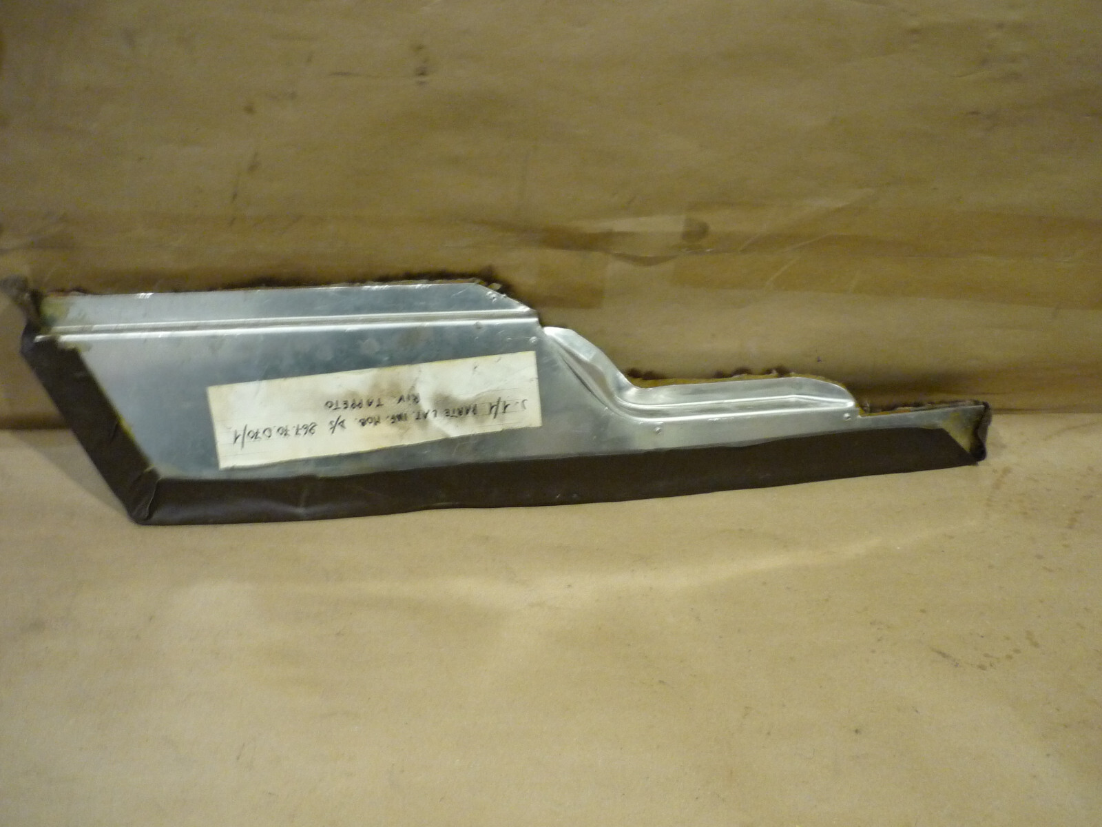 Ferrari  Testarossa - RH Lower Front Panel For Tunnel- P/N 61564000