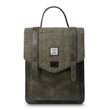 Islander The Carloway Laptop Backpack with HARRIS TWEED
