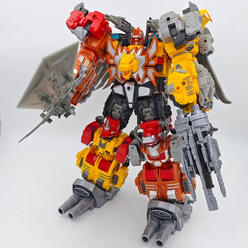 Modellino TENGYANG 30CM Predaking Transformation 6 in 1 Predacons 5 in 1 - Foto 18 di 25