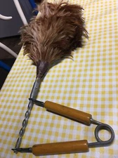 RARE Extremely Scarce Museum Quality Prototype  Mechanical Hand Operated Duster