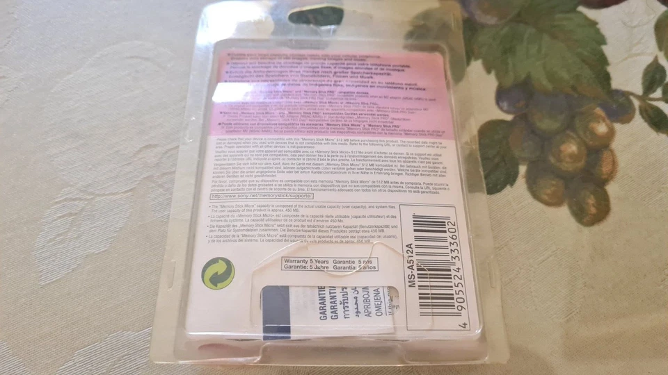 Sony Memory Stick Micro M2 256MB MS-A256A - Image 3 of 3