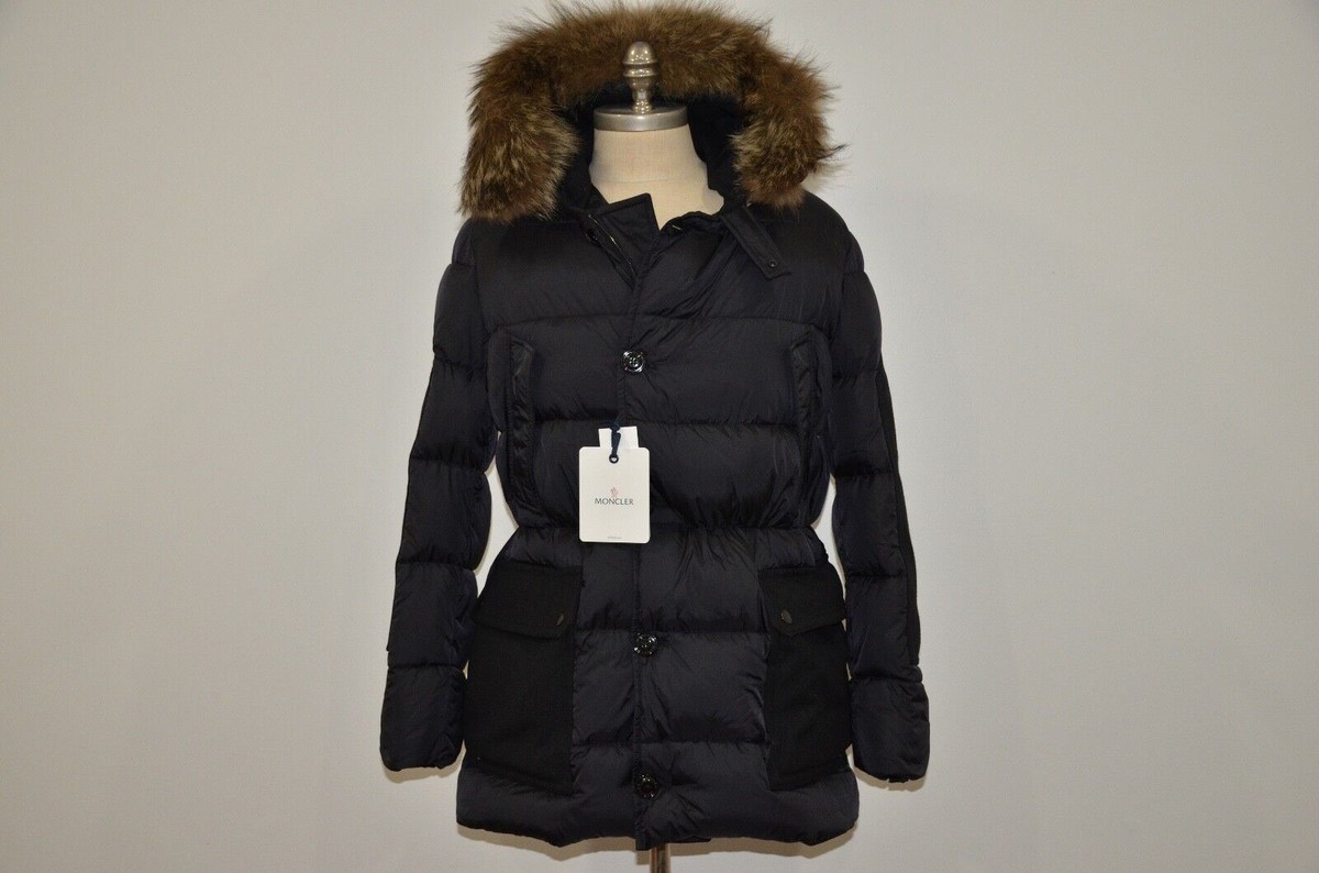 Moncler Gaze Goose Down & Feather Filled Fur Hooded Puffy Moncler Gaze Goose Down & Feather Filled Fur Hooded Puffy